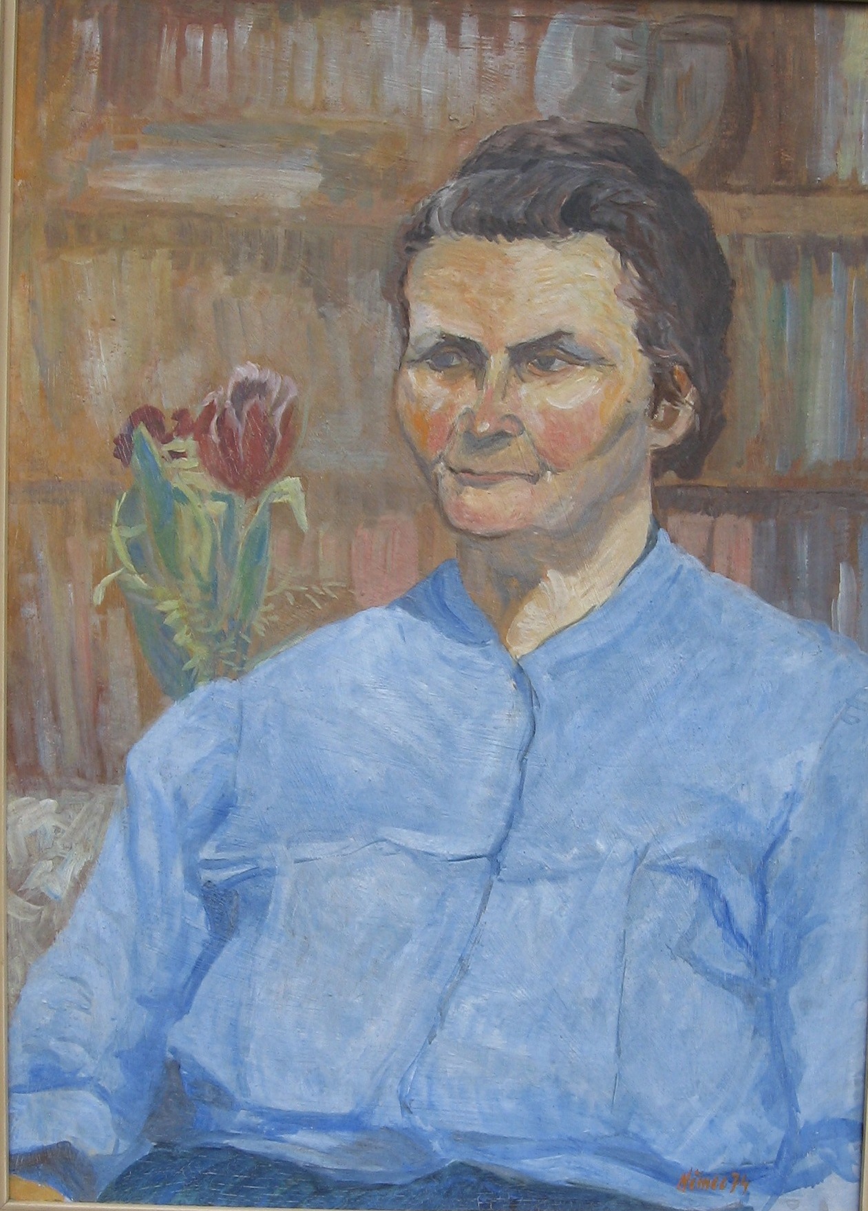 1974 - 006 - 0473 - Johanka Čechmánková - plátno olej 50x70