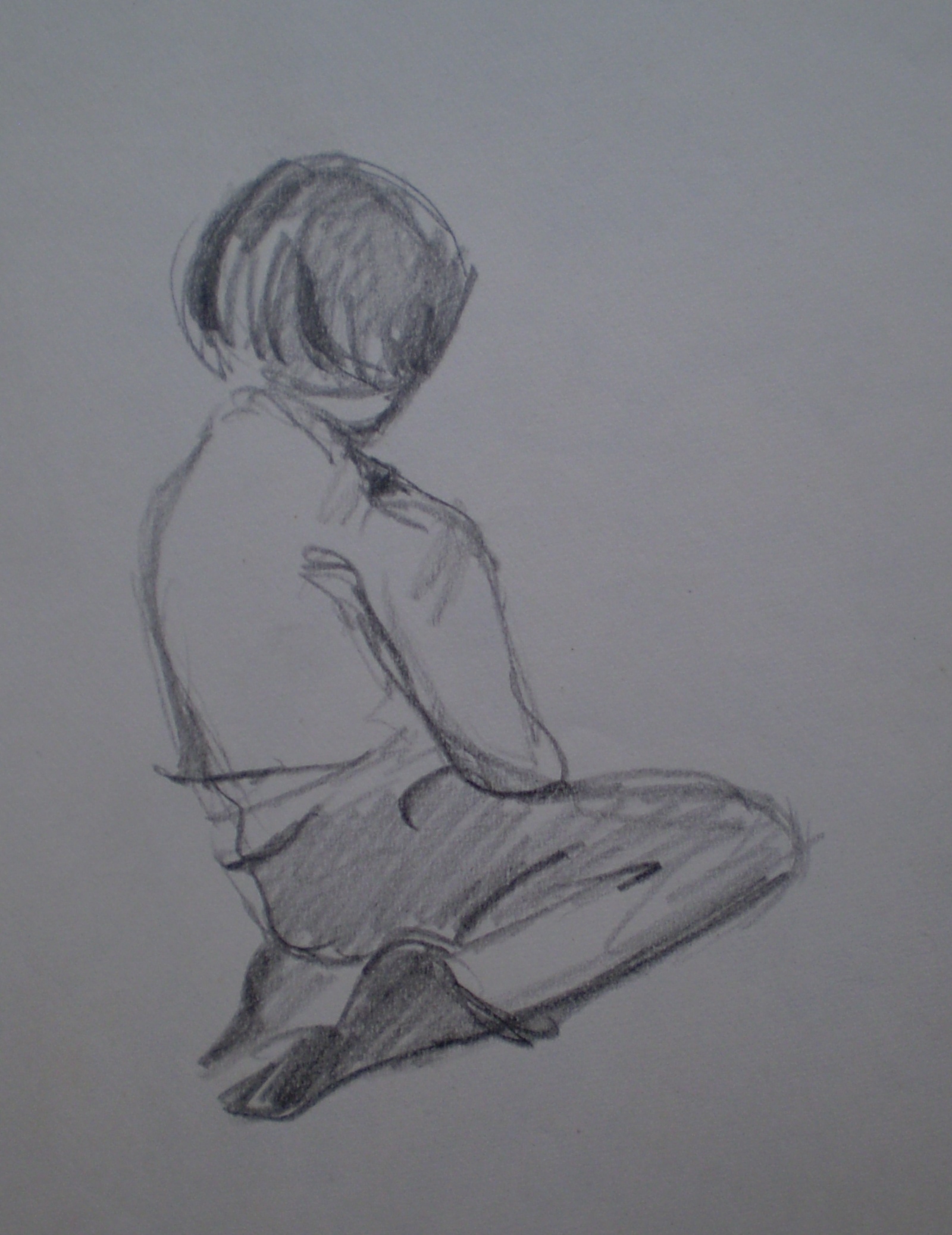 1975 - sedící dítě