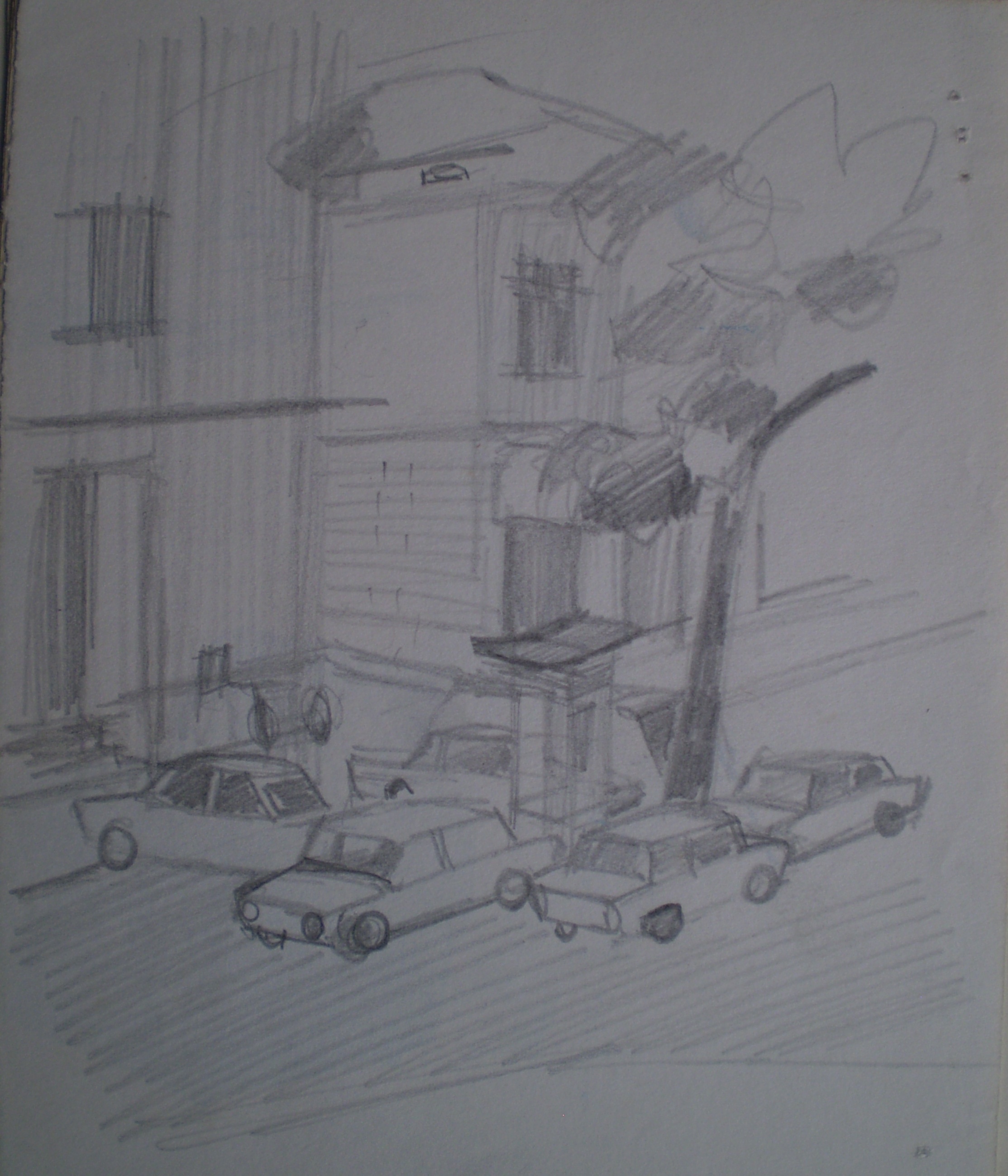 1978 - parkující auta na náměstí Masaryka017