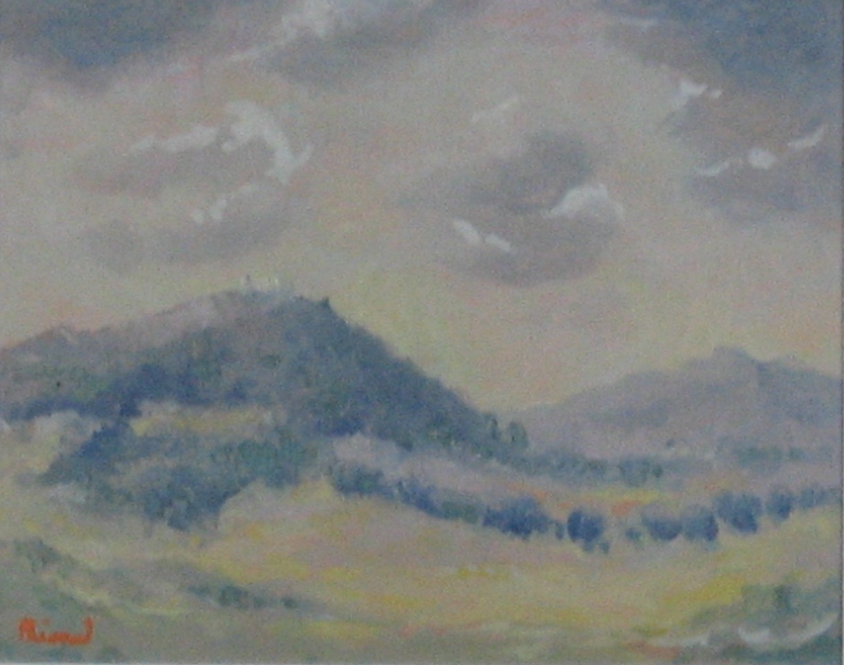 2004 - 031 - 0850-31 - Buchlov a Barborka - sololak olej 25x20 - 2004