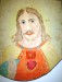 1950 -  002- Kristus  - kopie - akvarel 29x39cm