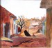 1952 - 001 - 0005 - Polešovice - v Maruši, akvarel, 15 x 14 cm